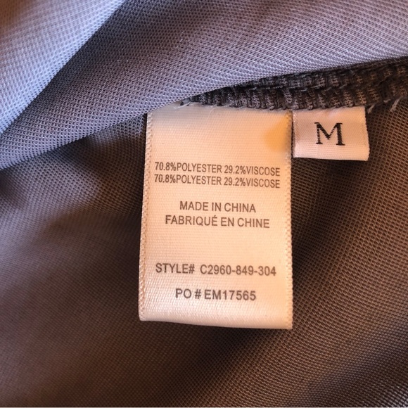 Cloth & Stone velvet v neck short sleeve size M - Picture 6 of 7